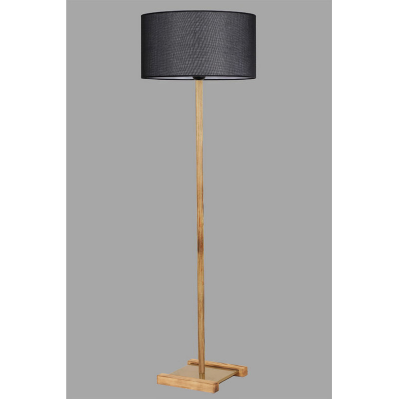 Lampe sur pied 65 ", Noir