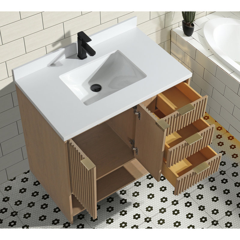 Meuble-lavabo autoportant Anelie
