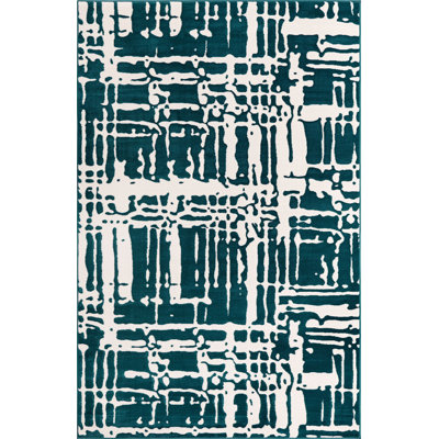 Tapis contemporain brun Bramore