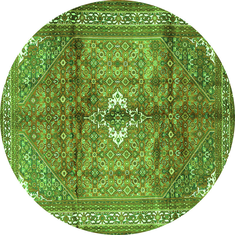 Tapis verts Traditional 2901, Rond 3 pi