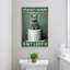 «Grey Cat Your Bout Napkins My Lady», reproduction d'art graphique sur toile tendue 1 pièce-89252274