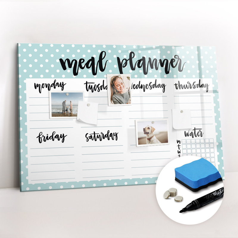Magnetic Glass Dry Erase Board