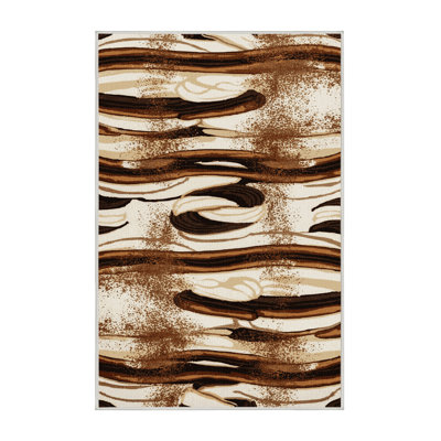Washable Tiramisu Desserts Area Rug