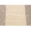 Tapis unique en laine noué à la main nouvel âge de 3 pi 10 po x 5 pi 10 po beige