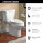 Toilette allongée deux pièces Colony 1,28 GPF (économe en eau) (siège non inclus)-17520534