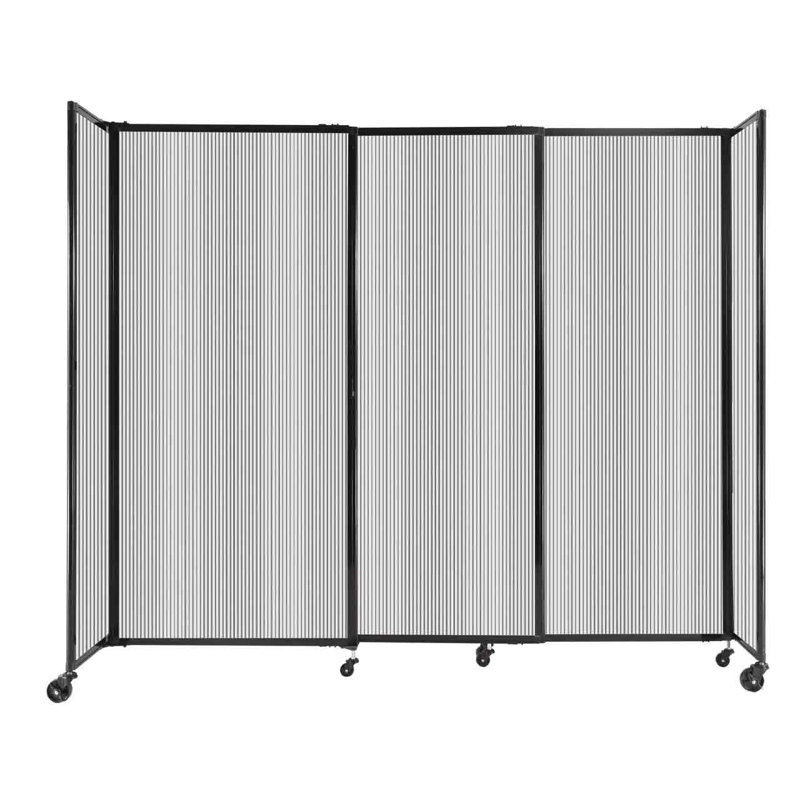Cloison murale en polycarbonate 360, Transparent, H 72 po x l 186 po x P 1 po