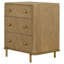 Table de chevet 3 tiroirs Toccoa