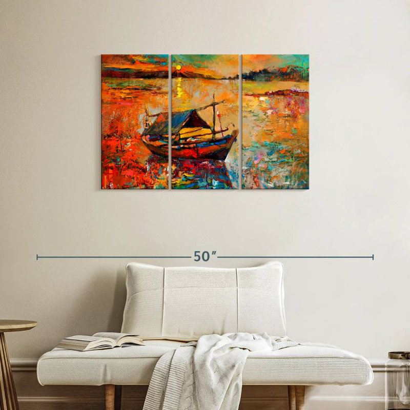 Senne Boat, 24" H x 38" W