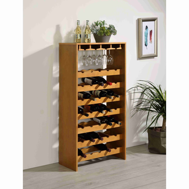 Hanzi Wine Rack, 48" H x 24" W x 12" D