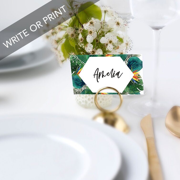 Wedding Place Cards, Table Name Cards