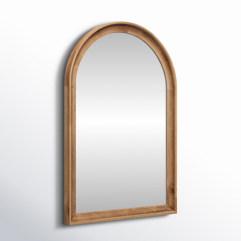 Branwell Wood Mirror, Rustic Brown, 30" x 20"