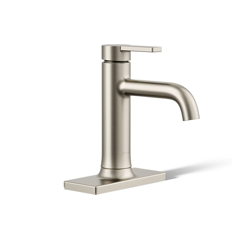 Venza Single-Handle Bathroom Sink Faucet 1.2 GPM, Vibrant Brushed Nickel