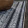 Dalyan Geometric Medallions Machine-Washable Navy/Light Gray Rug