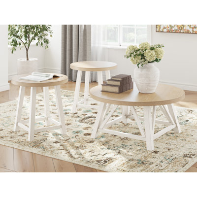 Ensemble de 3 tables Fawndell