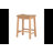 Hyacinth Hand-Woven Solid Wood Frame Counter and Bar Stool-1954834567