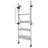 4 Step Stool Folding Step Ladder with Adjustable Handrail