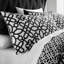 Medina Trellis Black/White Reversible Duvet Cover Set-41028005