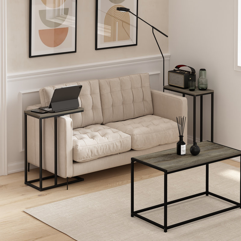 Table de bout Cuddington C, Gris