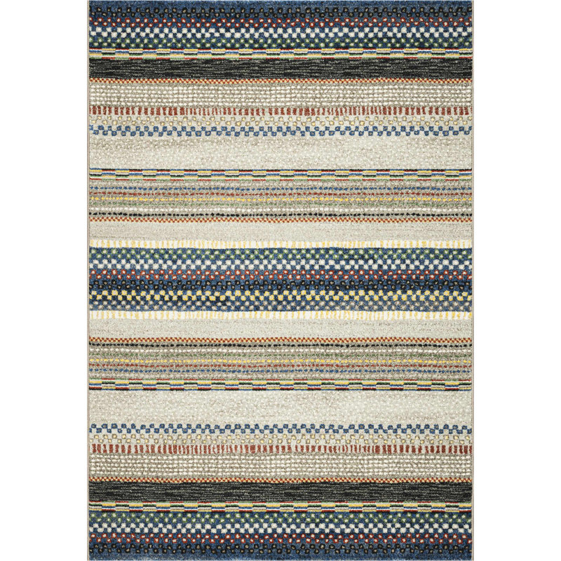 Worthing Striped Area Rug, Rectangle 200 x 290cm