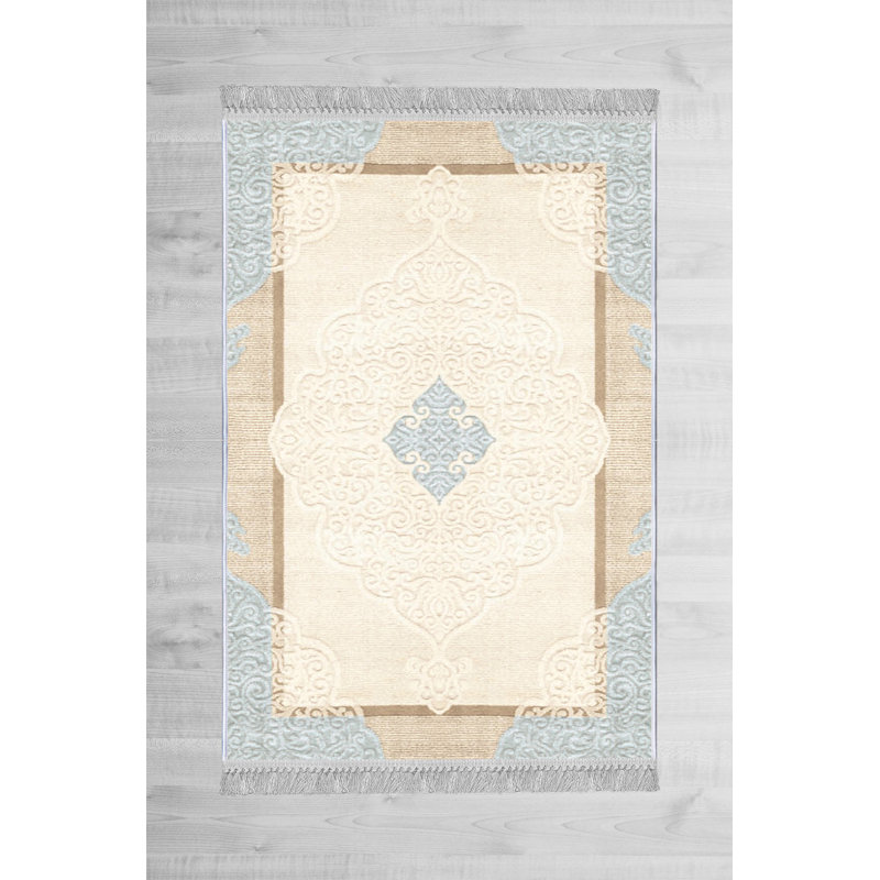 Luxurious 3D Printed Velvet Carpet, 47.2 x 70.9 inches | 100% Velvet Fabric, 100% Cotton Sole | Pile Height: 0.4 inches, Total Height: 0.5 inches | Antibacterial, Non-Slip, Machine Washable | Ideal for Living Room & Bedroom Decor
