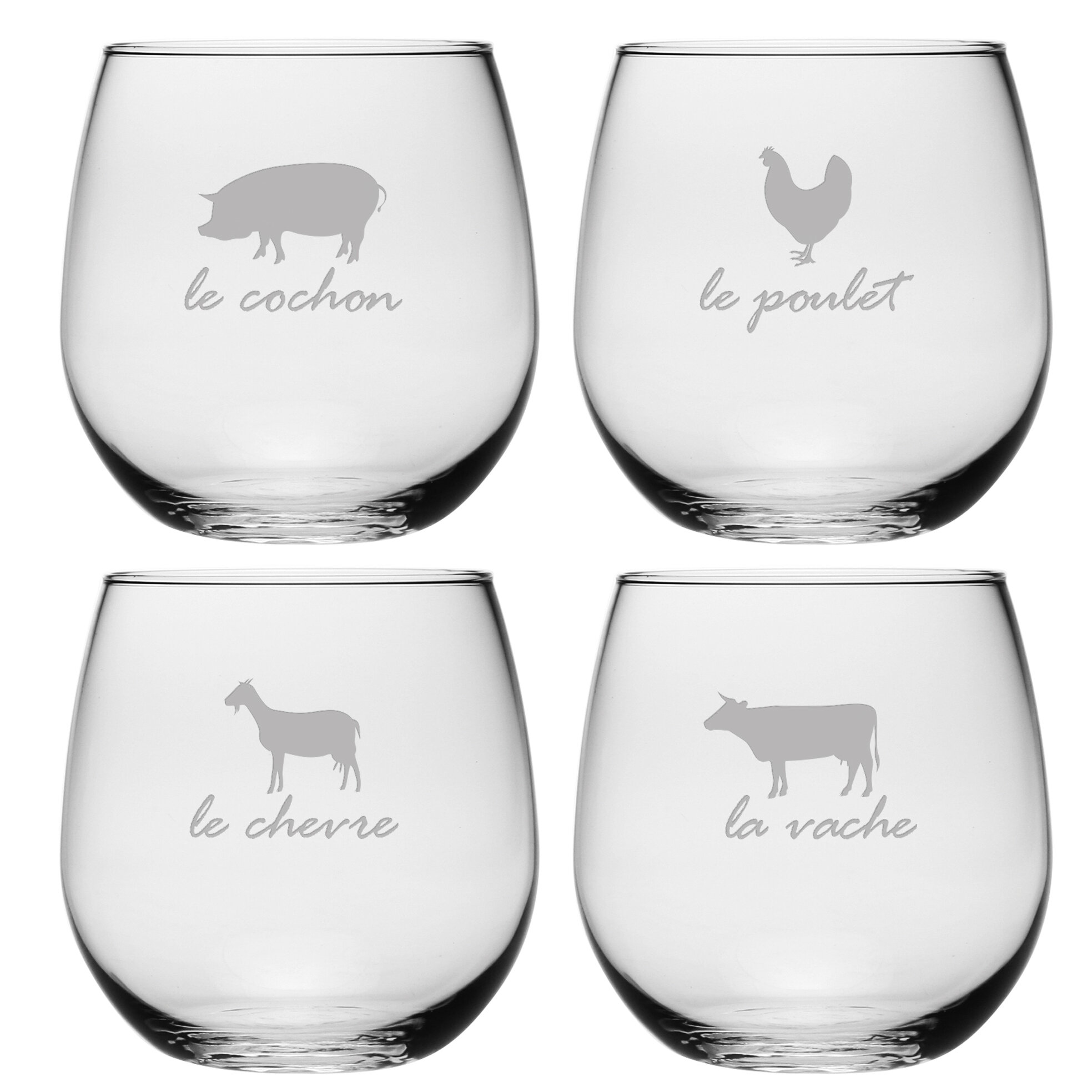 Farmhouse Wine Glasses