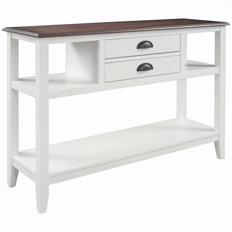 Herscher 47.9'' Console Table, White