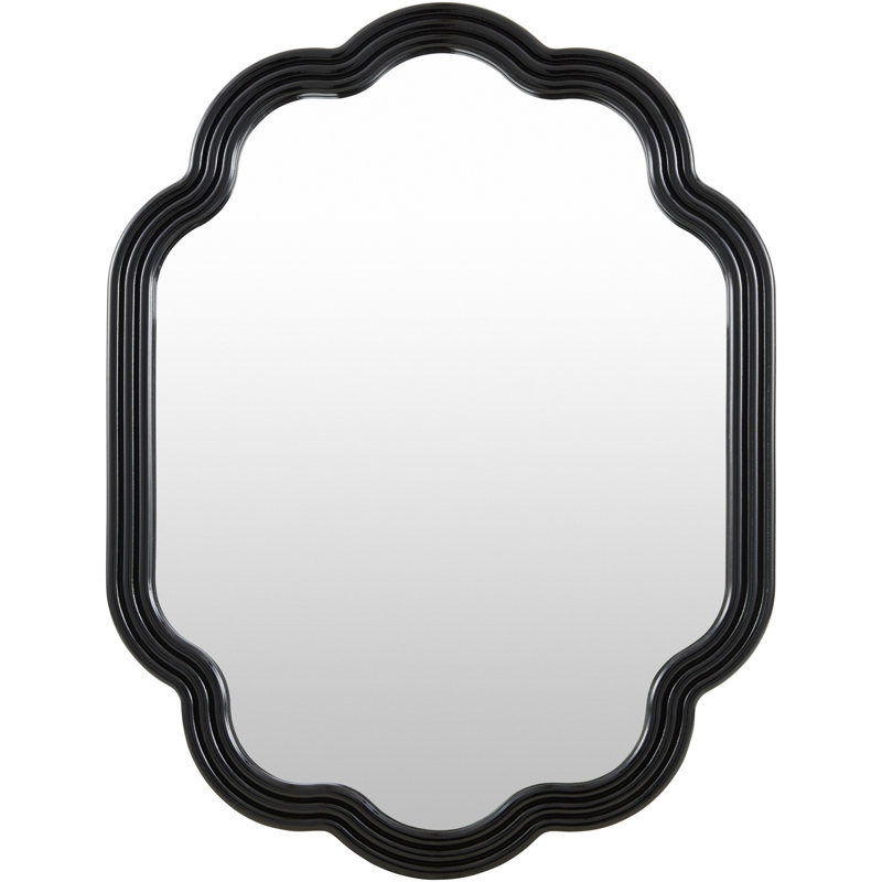 Aysun Mirror, Black, 33" x 25"
