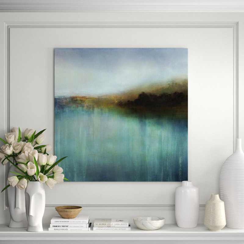 Holm II Print by Tania Bello, 24" H x 24" W x 1.5" D, Glass Coat