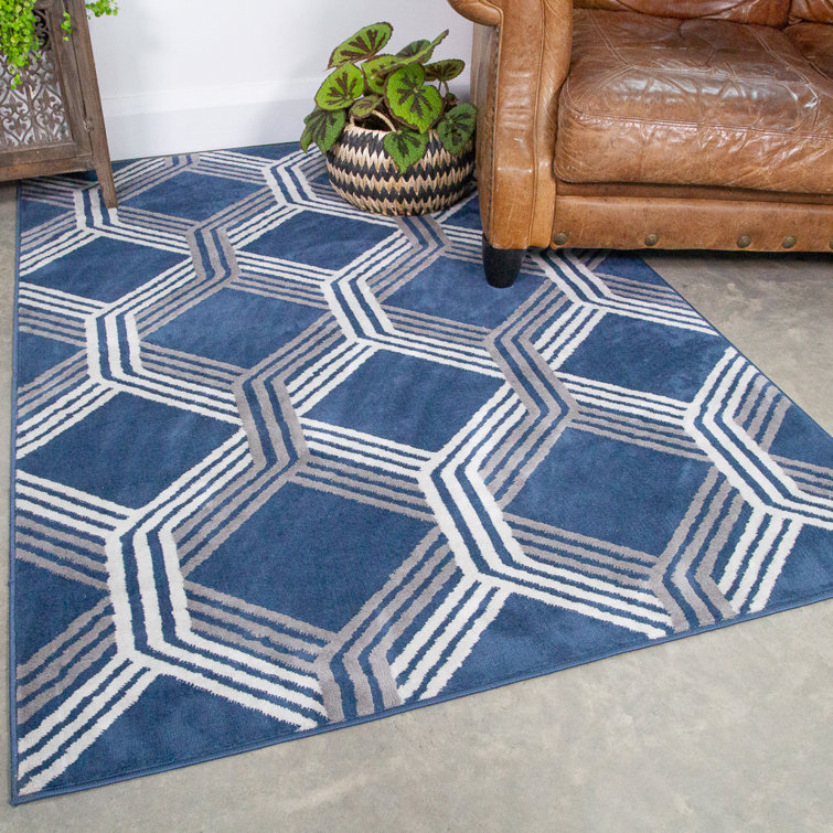 17 Stories Altamese Geometric Area Rug & Reviews | Wayfair.co.uk