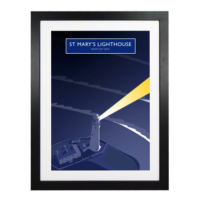 'St. Marys Lighthouse' 1 Piece Wall Art