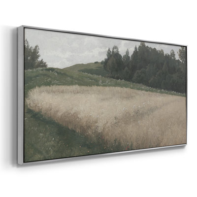 Série paysage - DCXLI- Toile tendue avec châssis tendue, prête à être accrochée