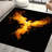 Exquisite Floral Printed Soft Pile Rug with Mesmerizing Color Pattern Ideal for Enhancing the Beauty of Your Living Room or Bedroom-2133377185