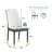 4 High Back Dining Chair Set