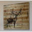 «Butterfly Antler», impression sur bois de pin naturel-20746616