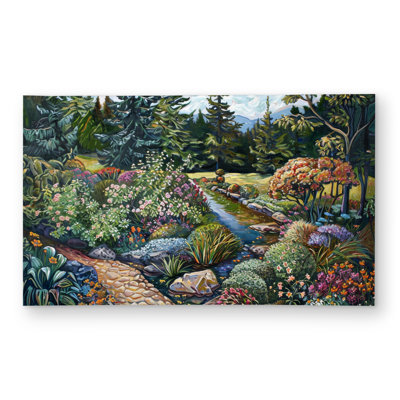 Garden Gray Outdoor Area Rug - Perfect Home Decor Accent