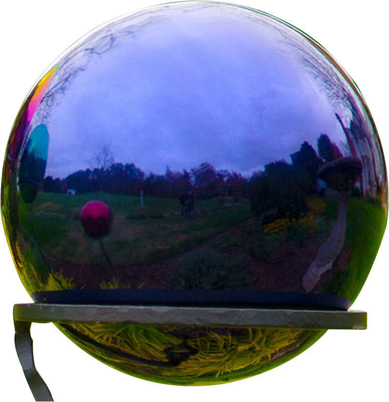 Gazing Ball, Blue