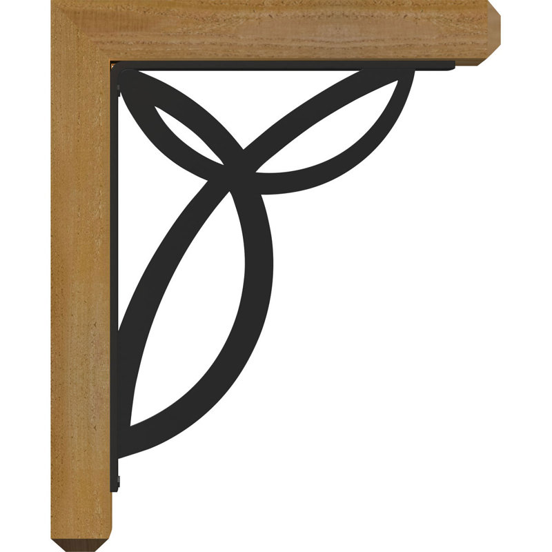 Support pour scie rugueuse, cèdre rouge de l'Ouest l 4 po x P 11 1/2 po x H 14 po Versailles Craftsman Ironcrest