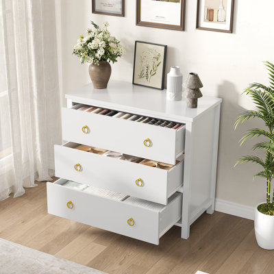 80cm W 3 - Drawer Chest of Drawers