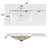 36" Single Bathroom Vanity With Ceramic Top