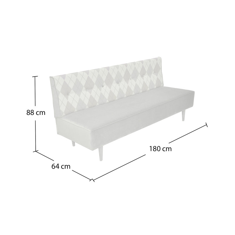 Wzór Sofa, Grey and pink