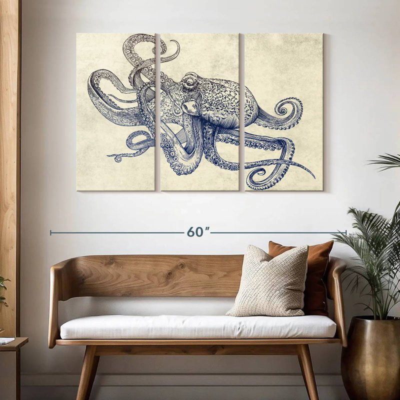 Brampt Octoflow, 32" H x 50" W