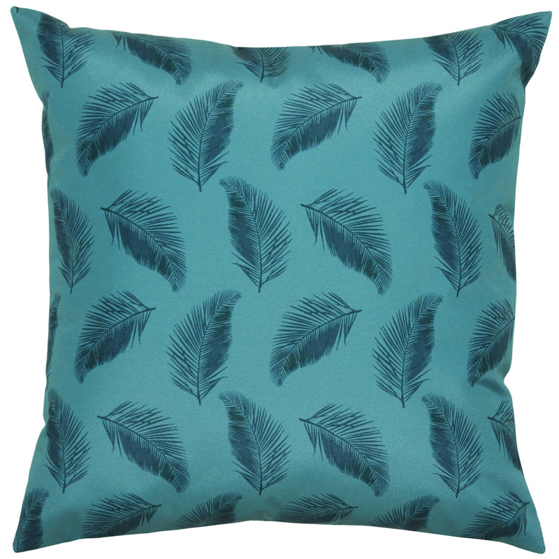 Indoor / Outdoor Floral Square Throw Cushion