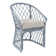 Chaise avec accoudoirs Raleigh