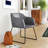 Axcell Faux Leather Armchair-1634835553