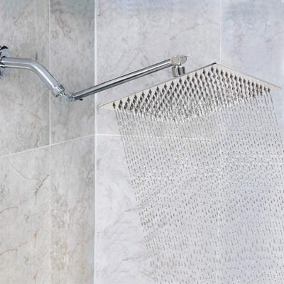Pomme de douche carrée 10 po