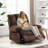Acotas Oversized Chenille Standard Recliner Chair-107671127