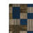 Checkered Gray Indoor and Outdoor Area Rug-1215092443