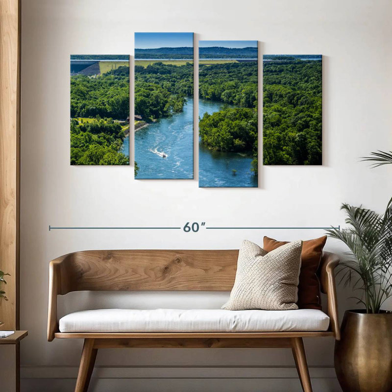 Alvord Table Rock Lake View, H 32 po x l 52 po
