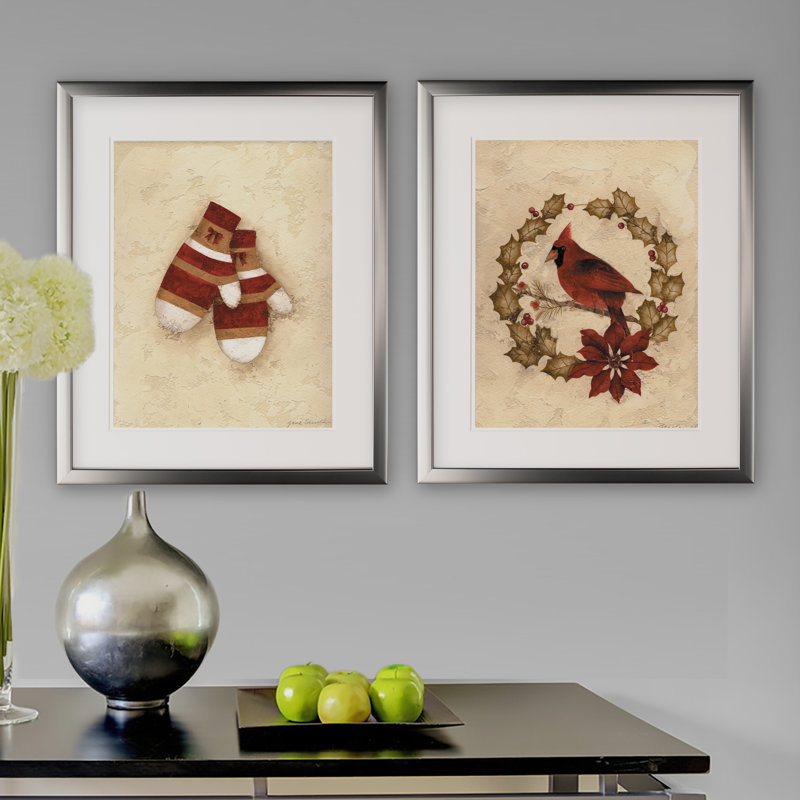 « bougie », ensemble de 2 reproductions d’art encadrées