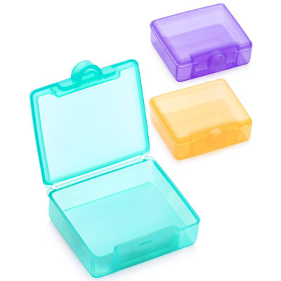  Small Pill Box 3pcs, Cute Travel Pill Case Portable Pocket Purse